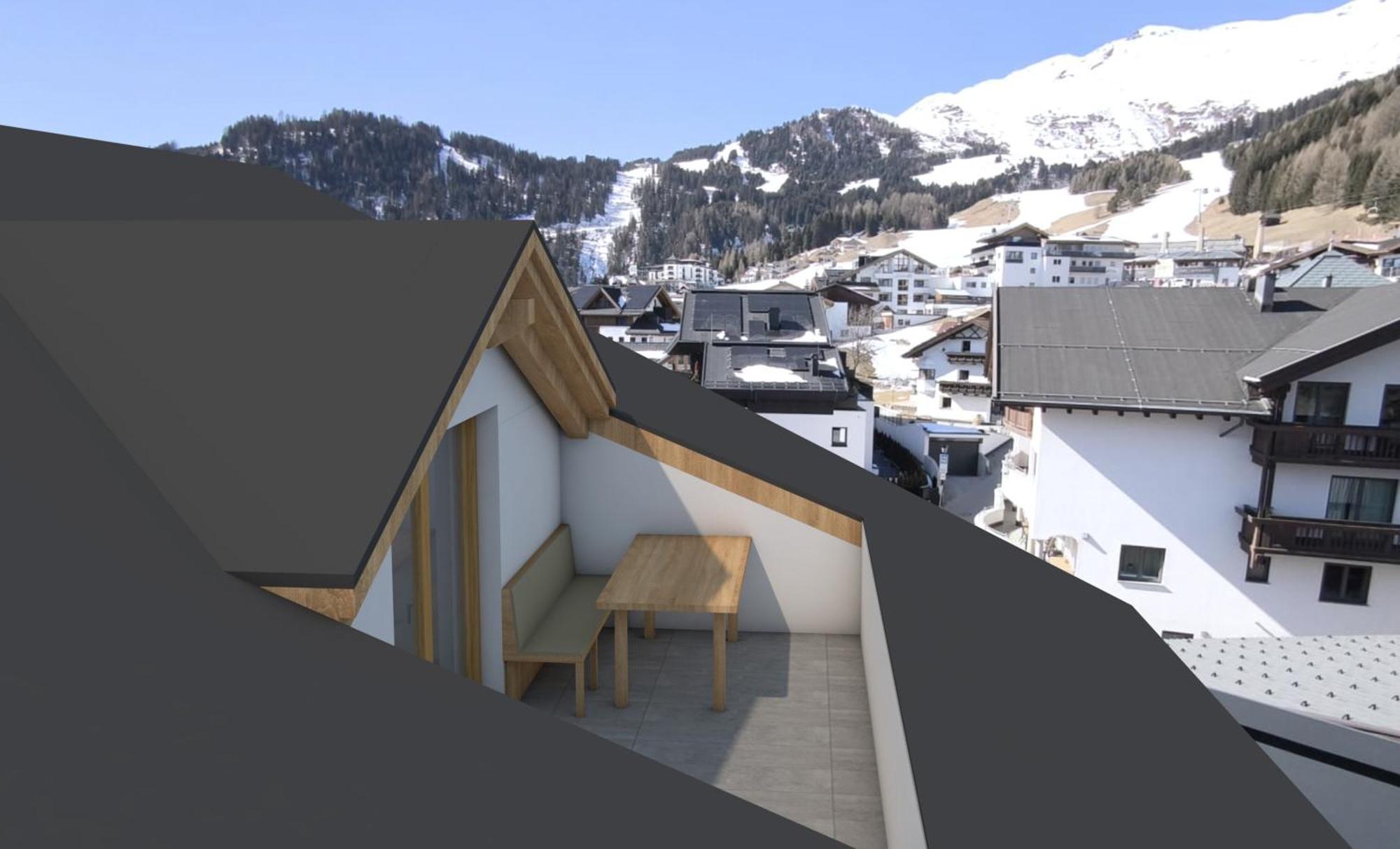 Aparthotel Fernblick Fiss Exterior foto